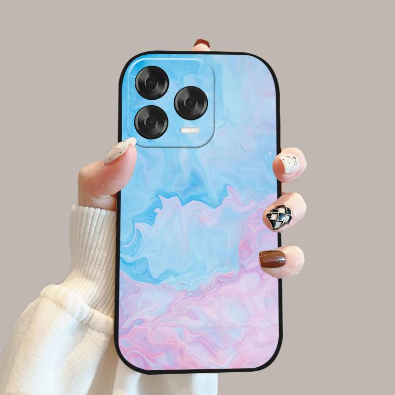 For ZTE Blade V70 Design 4G Case V 70 Vita Cool Soft Silicone TPU Phone Cover For Nubia V70 Max 4G Coque Protective Bumper Cases