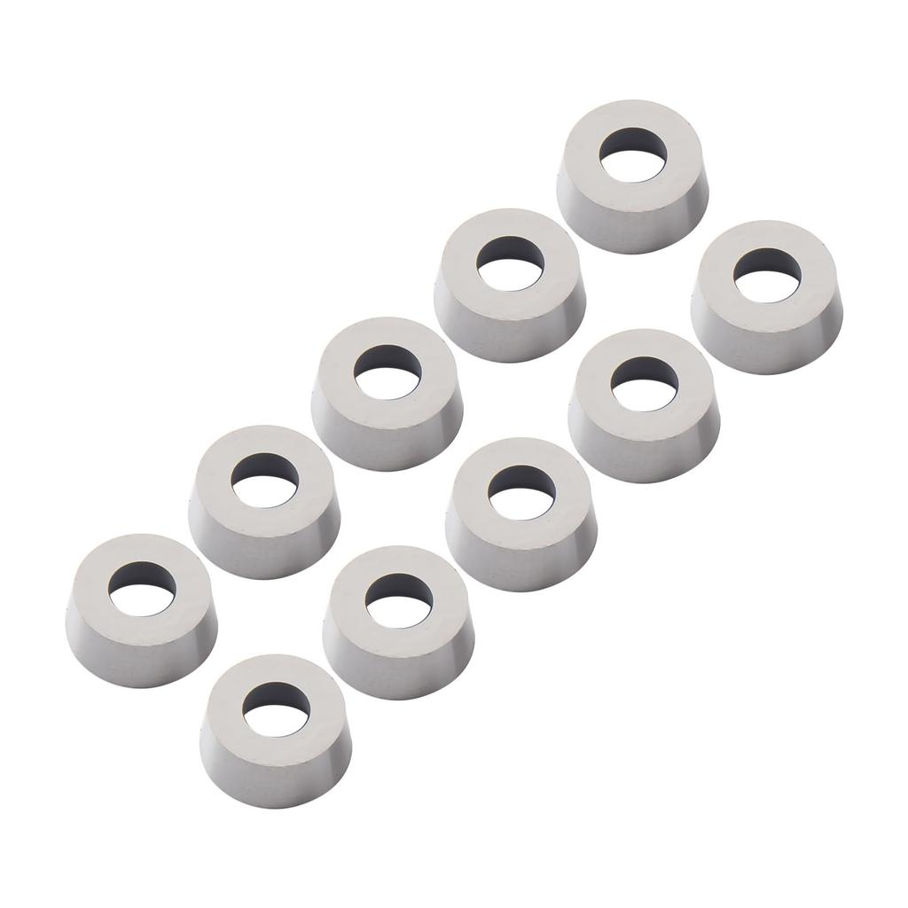 Suitable for Semi Finishing and Finishing For Aluminum RPGT10T3MOAK N01 Carbide Milling Inserts Cutter Blade R5 Circular