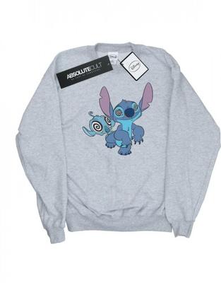 Moletom hipnotizado Lilo e Stitch para meninas
