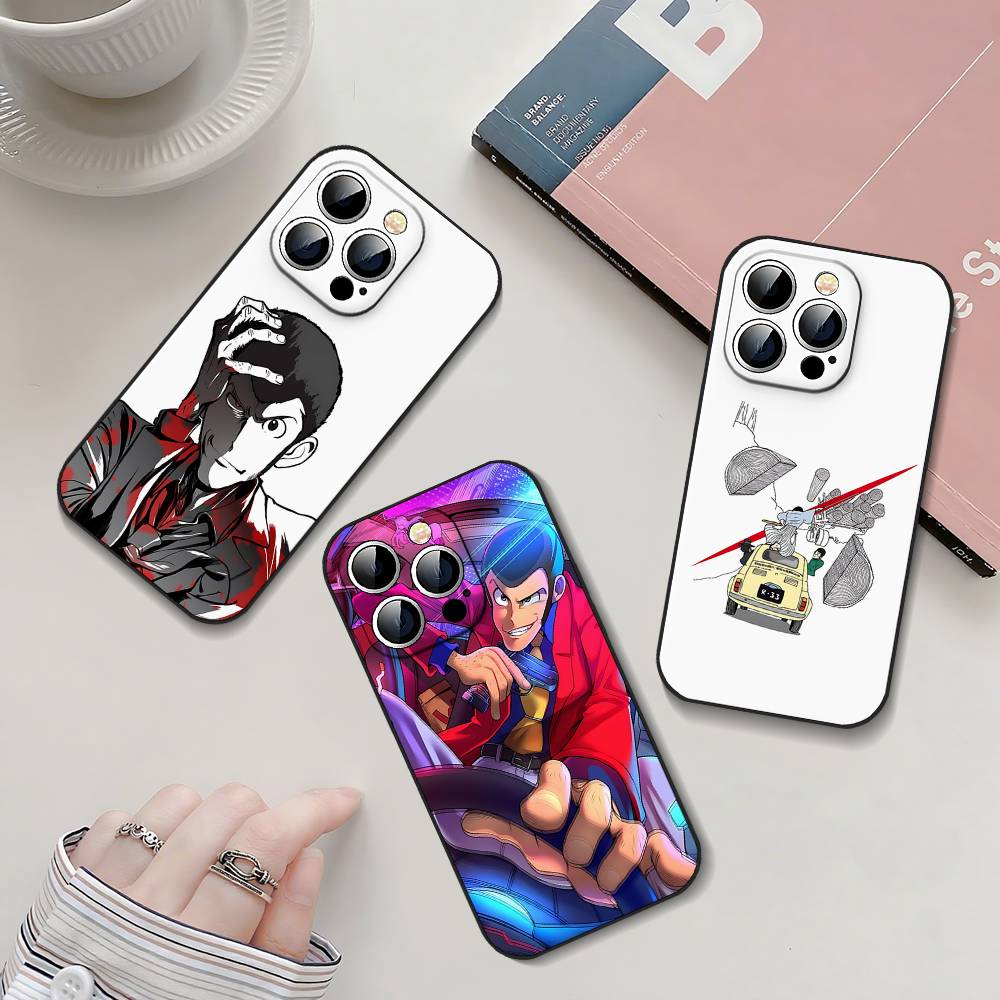 L-Lupin The T-Thirds Black Phone Case That Fits For IPhone 17,16,15,11,13,14 Pro Max,Plus,X,Xr,Xs Max,13Mini
