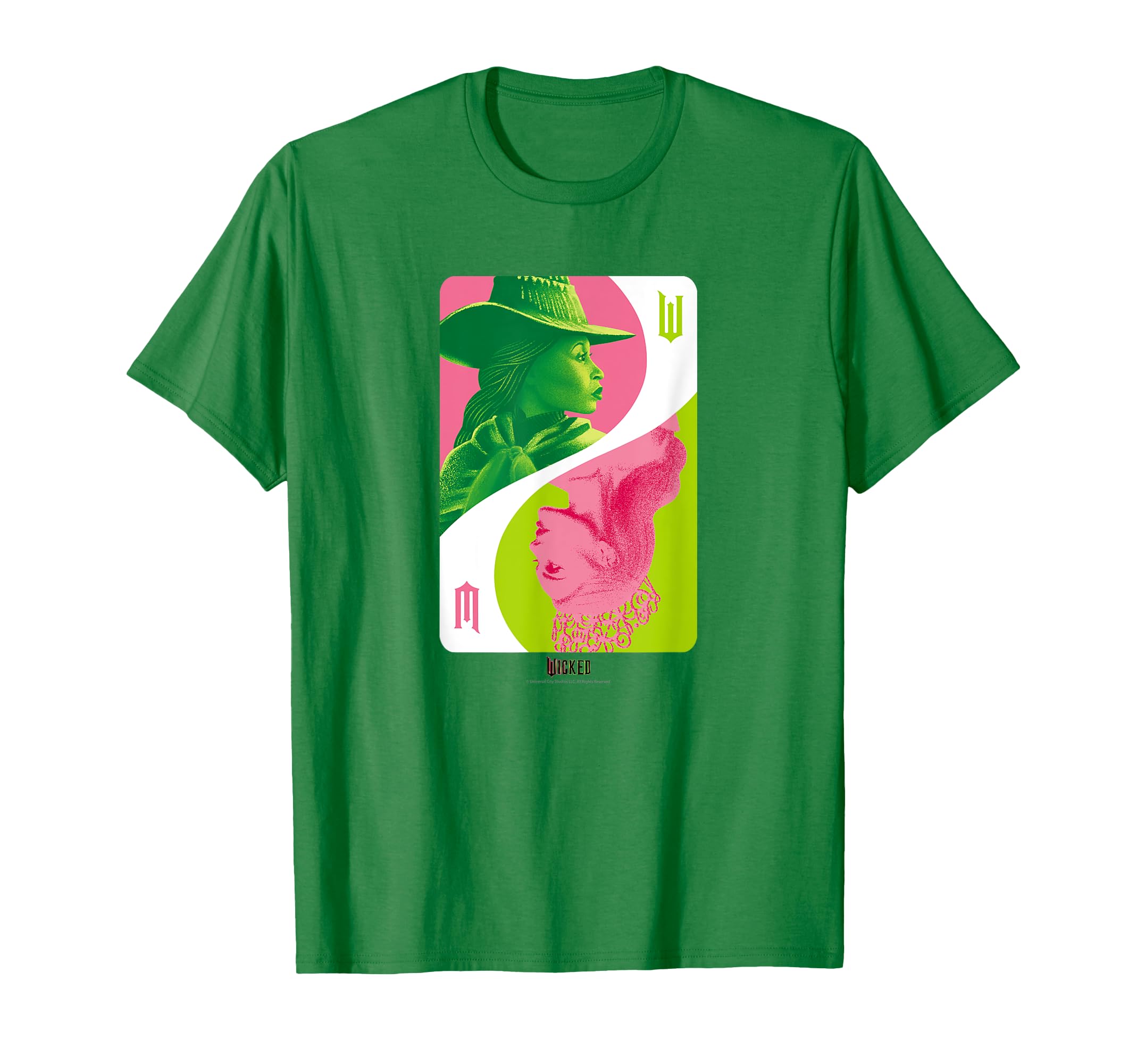 

WICKED CARD STYLE ILLUSTRATION (Green) T-shirt