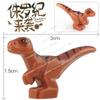 Dinosaur World Chase Tyrannosaurus Rex Triceratops Stegosaurus Action Figures Building Blocks Accessories Toys for Children