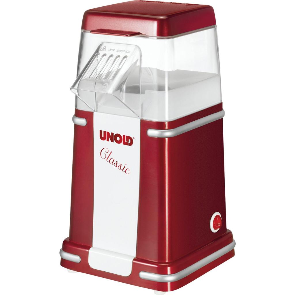Unold Classic Popcorn Maker 900 W Red/White