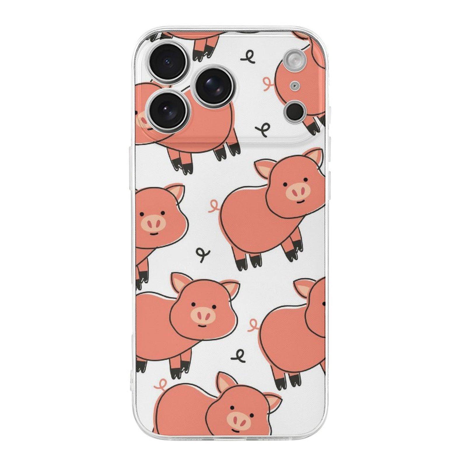 

1 Pack For Iphone 17/17Air/17Pro/17ProMax Soft Tpu Anti-Scratch Lightweight Durable Shockproof Protective Case With Camera Shield Border IPHONE-17ProMax