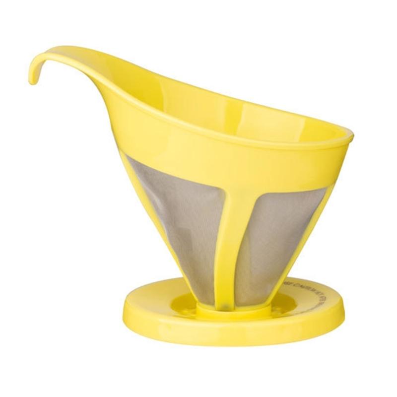 Пуровер Кофе Дриппер Пуровер Кофе Фильтр Нержавеющая Сталь Многоразовые Кофе Фильтры Сетка Кофе Ситечко Подставка для Чашки