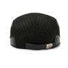 Autumn Winter Plaid Forward Hat Men's Thick Warm Cotton Hat Outdoor Middle-Aged and Elderly Ear Protection Cap Woolen Hat