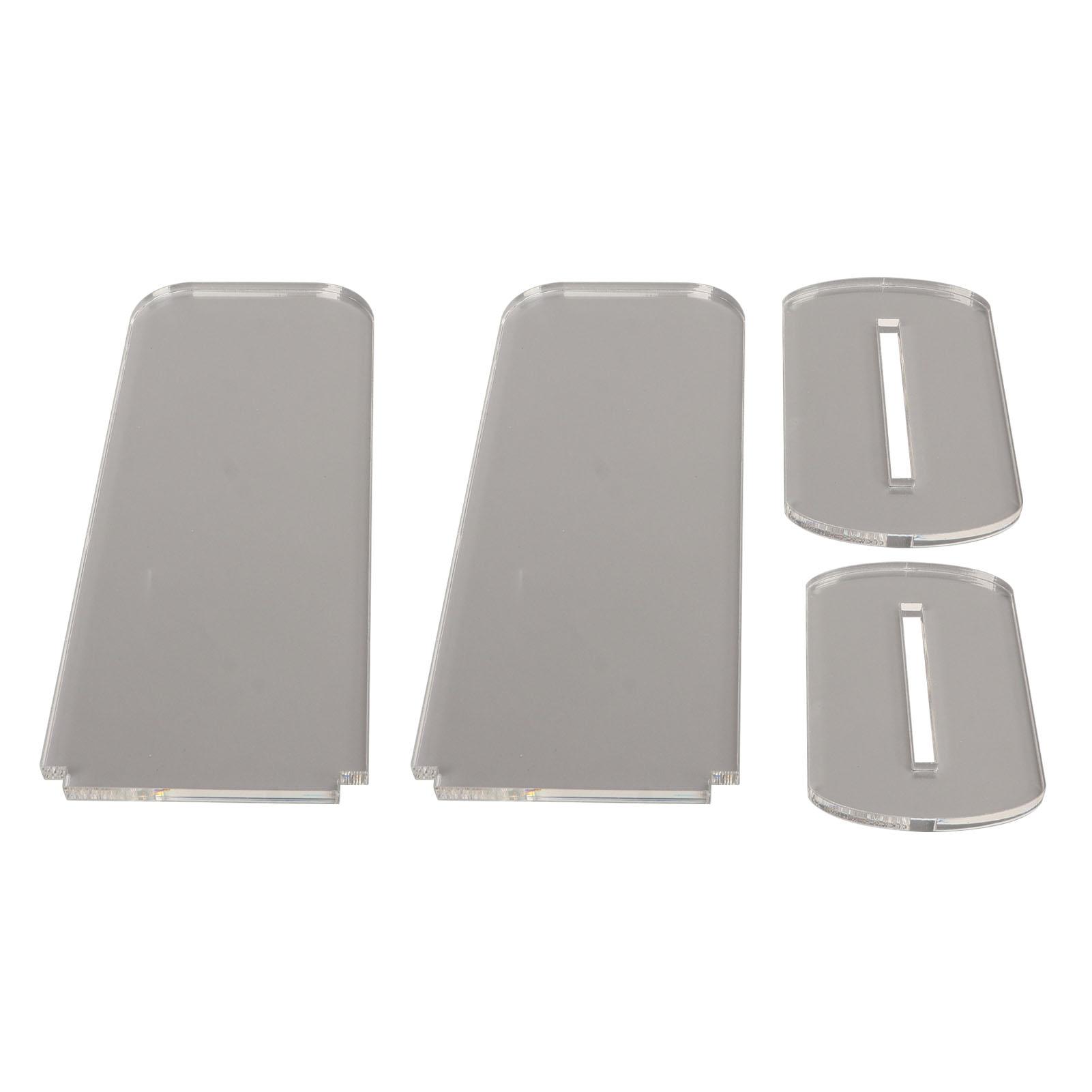 

2 шт. акриловая стойка для боксерских перчаток вертикальная стойка для боксерских перчаток акриловый держатель для перчаток черный чистый