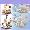 One Piece Going Merry Thousand Sunny Particle Building Blocks Puzzle Toy For Boys And Gift
