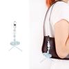MIU series creative color hand-woven ruyi knot pu leather cord accessories bag pendant keychain