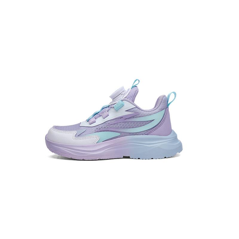 Children's sports shoes breathable mesh 22 summer new rotating button basketball shoes soft sole children's running shoes