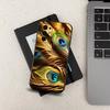 Peacock Feathers   Phone For Samsung Galaxy A53,31,52,72,41,22,73,32,71,Note,J7,8,9,5G Soft Black Silicone Case