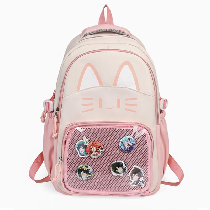 Elementary School Students Third To Sixth Grade Schoolbag Girl Cartoon Backpack Large Capacity Campus Backpack