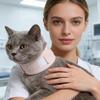 Cat Neck Brace Washable Waterproof Wound Protective Brace Cat Cone Collar for Small Medium Kittens Puppies Home Indoor Outdoor