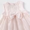 Korean Style Toddler Flower Girl Lace Princess Dress for One-Year-Olds