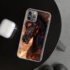 Animal Black Horse Phone Case Cover for iPhone 11 12 13 Mini 14 15 Plus 16 Pro Max 17 Air 7 8 + SE Art Customized Fundas 11 12 1