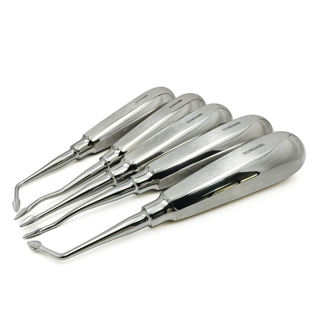 Dental Extraction Spade Tip Elevator Oral Tooth Loosening Root Extraction Tools Dental Elevator
