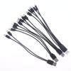 1/2Pcs 20Cm Usb To Type-C Splitter Adapter Cable 2/3/4/5 Port Usb C Splitter Cable Usb To Type C Multiple Charging Cable