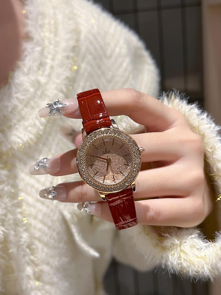 AIMANA Watch Full Diamond Plate Lady watch for Middle countries