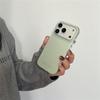 Minimalist Frosted Solid Color Case for iPhone 17 Pro/16PM/15 Pro/14/13 - Korean Style, Drop-Proof, Personalized Design.