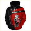 Sudadera con capucha Honda para hombre, sudadera con estampado 3D para motocicleta, moda para deportes al aire libre,