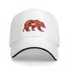 Medizinrad Bärenkappe Baseballkappe Baseballkappen Weihnachtsmützen Unisex Golfbekleidung Damen