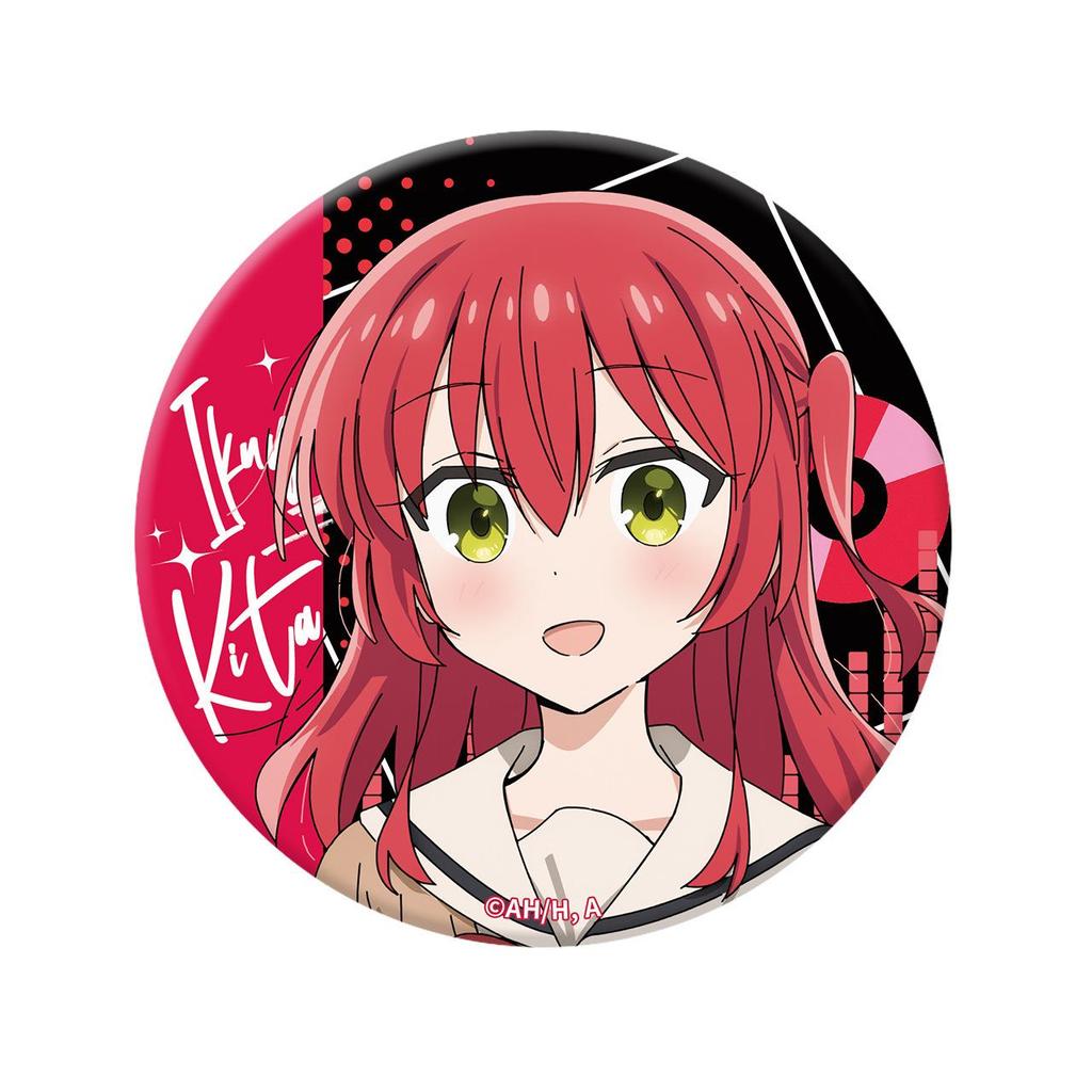 Genuine Bocchi the Rock Double Flash Magnetic Badge Magnet (Gotoh Hitori, Nijika, Yamada Ryo, Kita)