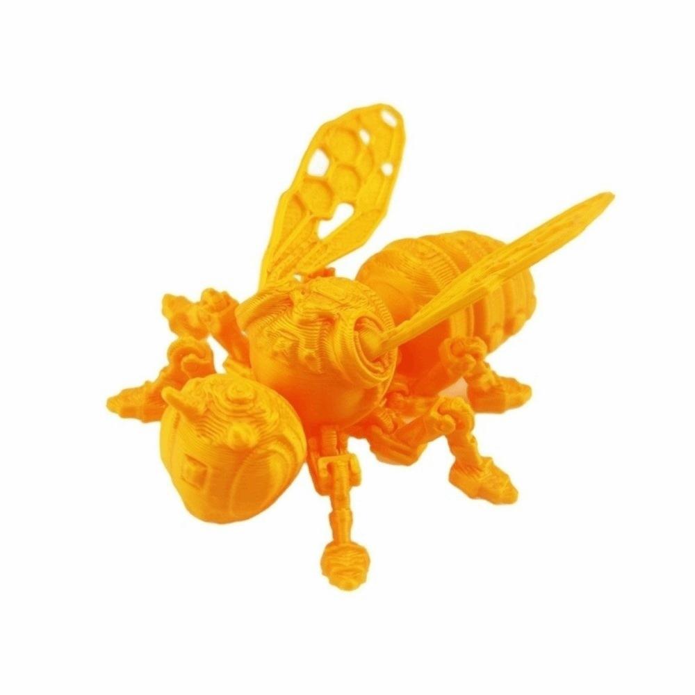 Movable Joint Mechanical Bee Toy Wing Joints Movable Joint Insect Toy  Home Decorations