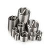 150 Pcs 304 Stainless Steel Thread Repair Insert Kit M3, M4, M5, M6, M8 Coiled Wire Design HeliCoil Type Insert