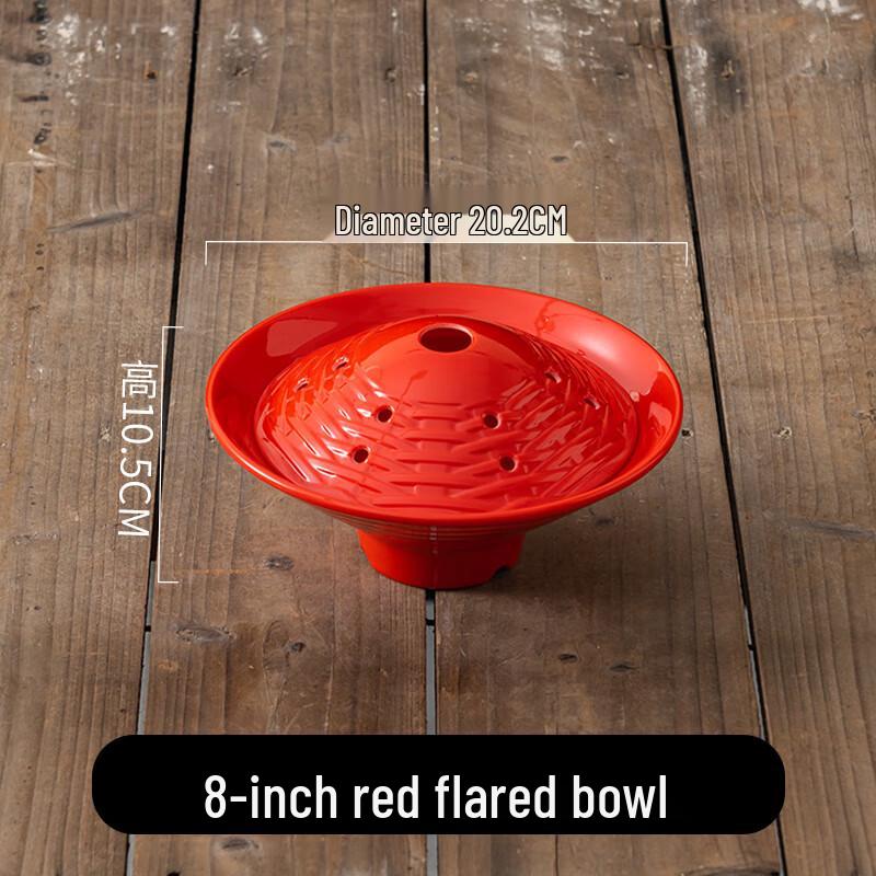 Melamine Hot Pot Dry Ice Serving Plate