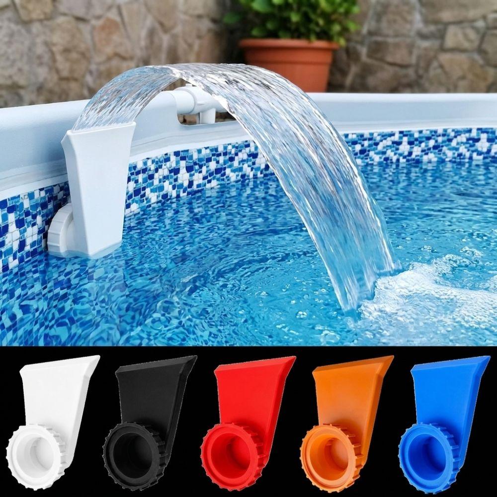 3D Printing Pool Return Fountain Plastic Pool Fountain Holder Pool Spray Nozzle Outdoor Garden