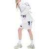 Li Ning Sweatshirts Unisex Ecru Hooded Moderate Regular AWDU349-3