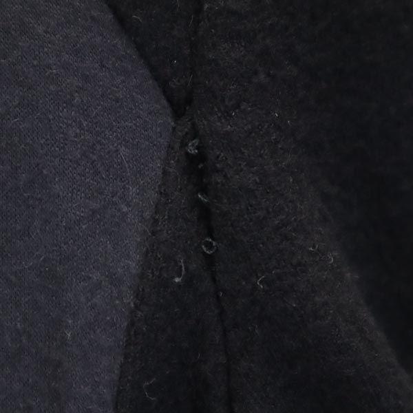 HELMUT LANG Cross drape Jacket Black x gray Women Used
