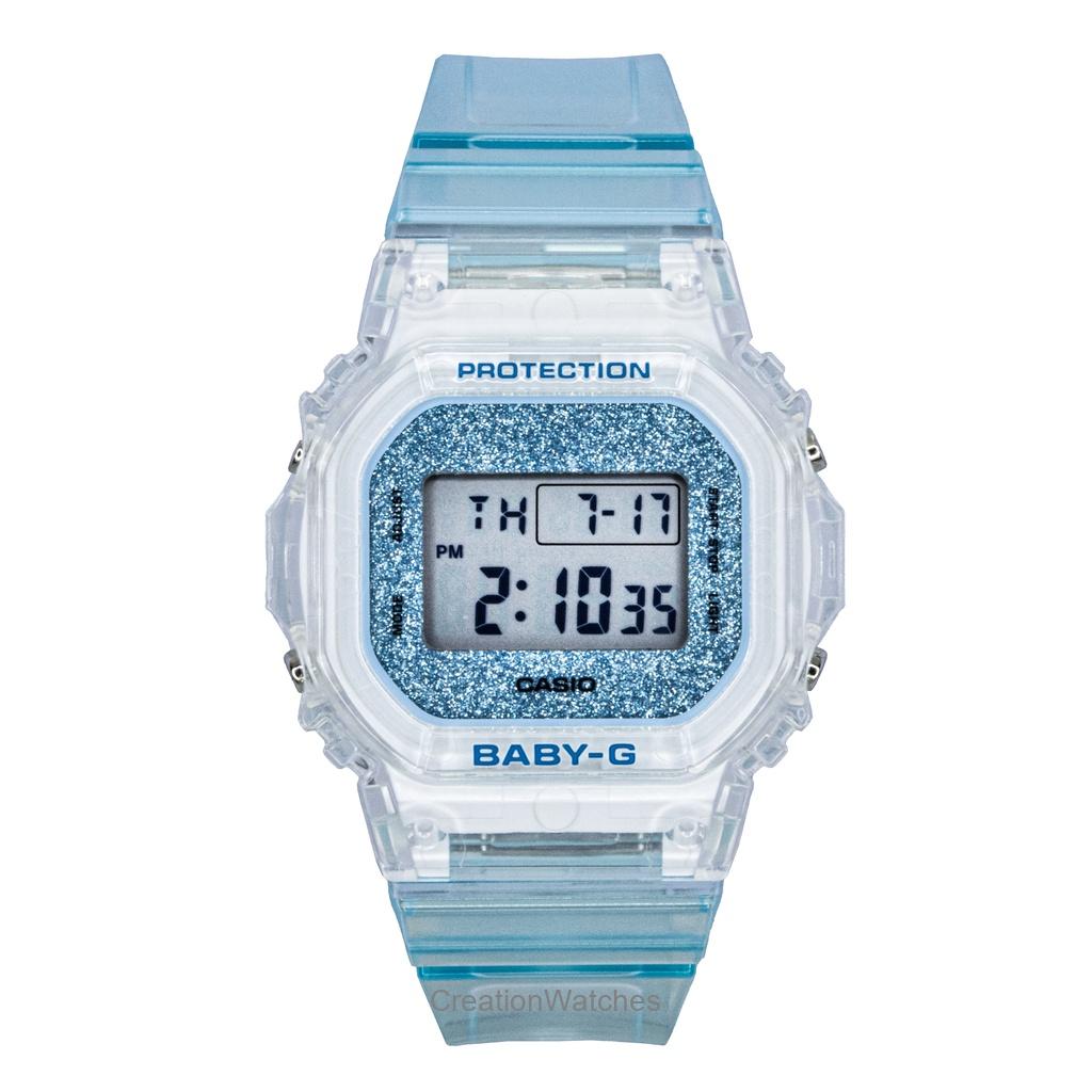 

Casio Baby-G Digital Blue Resin Strap Quartz BGD-565GC-2 100M Women s Watch синий