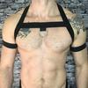 Men Chest Harness Elastic Chest Strap Sex Restrain Chest Bandage Punk Nylon Chest Belt Cosplay Costume Accessory