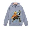 Demon Slayer Zenitsu Agatsuma Kids Hoodie Anime Graphic Print Boys Girls Casual Pullover Sweatshirt