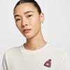 Nike Sweatshirts Women's White Crew Neck Moderate Regular