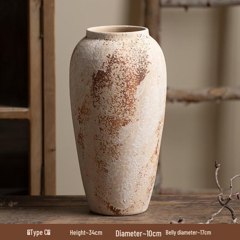 Miling Wabi-Sabi New Chinese Style Ceramic Vase