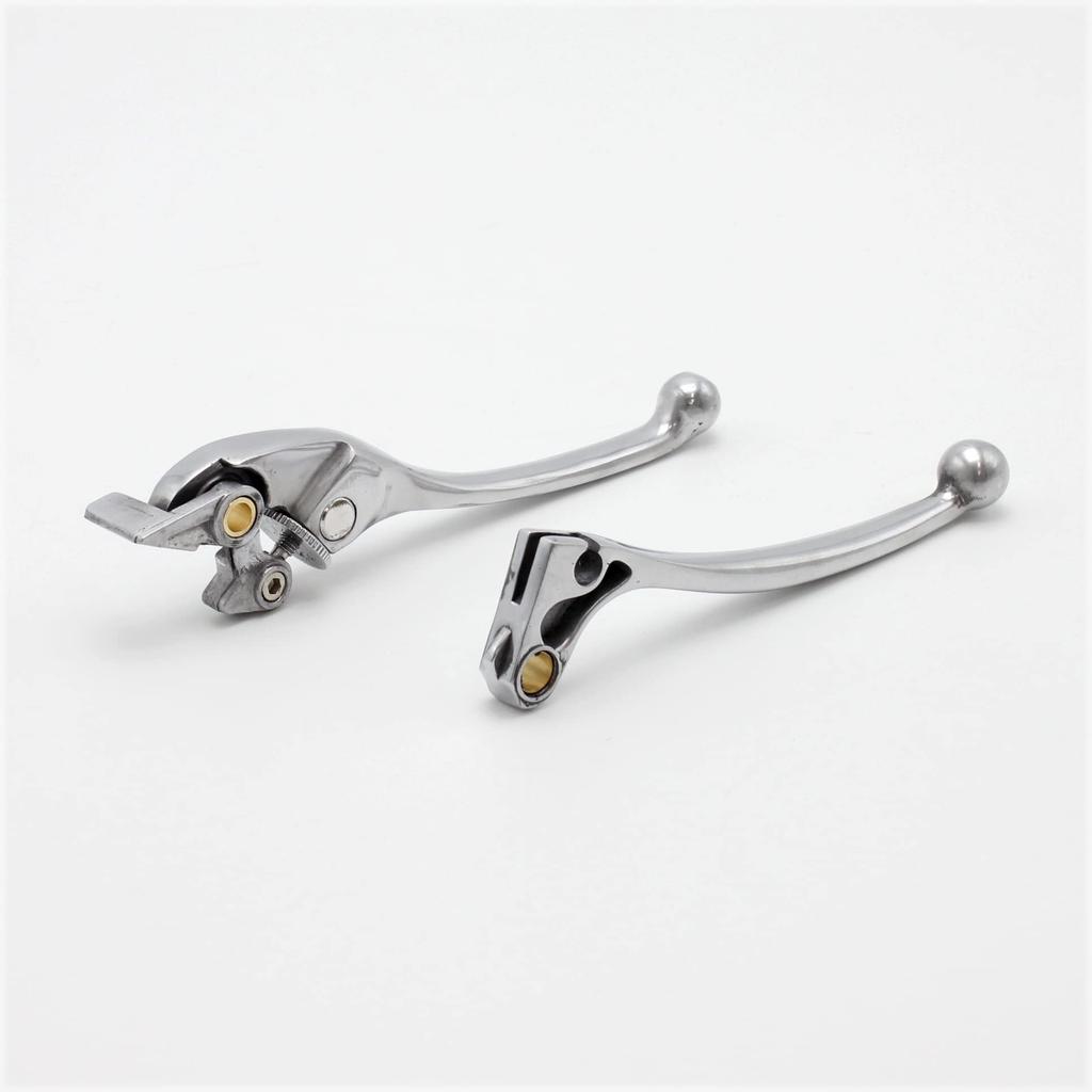 Click Post Shipping Brake Levers Clutch Lever Set Silver Bike Parts Motorcycle CB400SF NC31