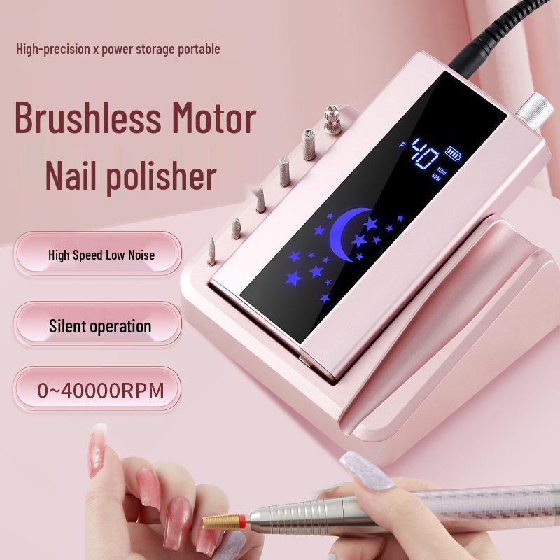 

Silent Rechargeable Electric Nail Grinder & Polisher розового золота