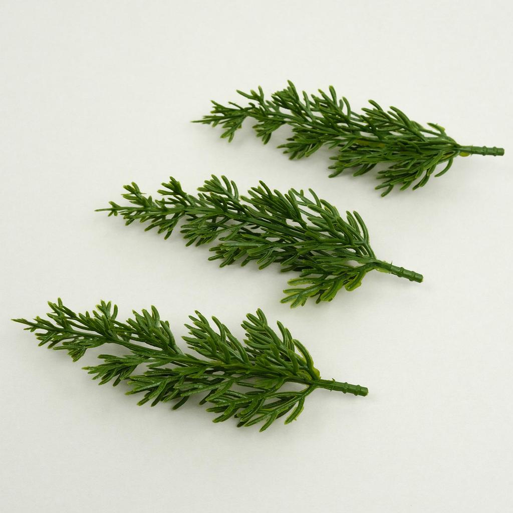 Exquisite DIY Green Pine Cypress Plastic Plant Props for Photography & Jewelry Decoration