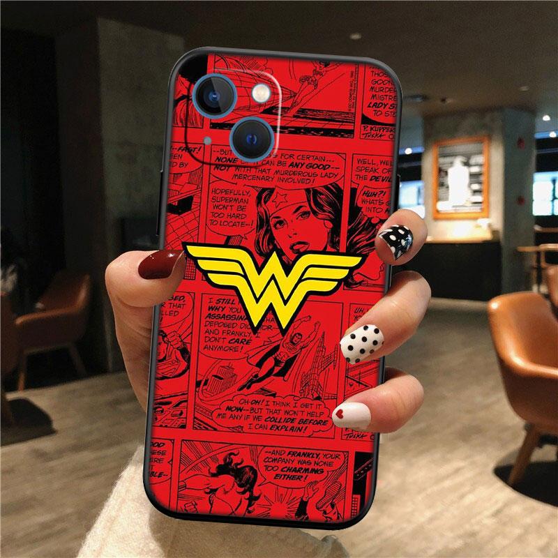 TR35 Wonder Woman Shell Phone Case for Samsung Galaxy A11 A12 A13 A15 A52S A53 A55 A56 A70 A71 A72 A73 F06 F16 F56 S10 Plus S10e