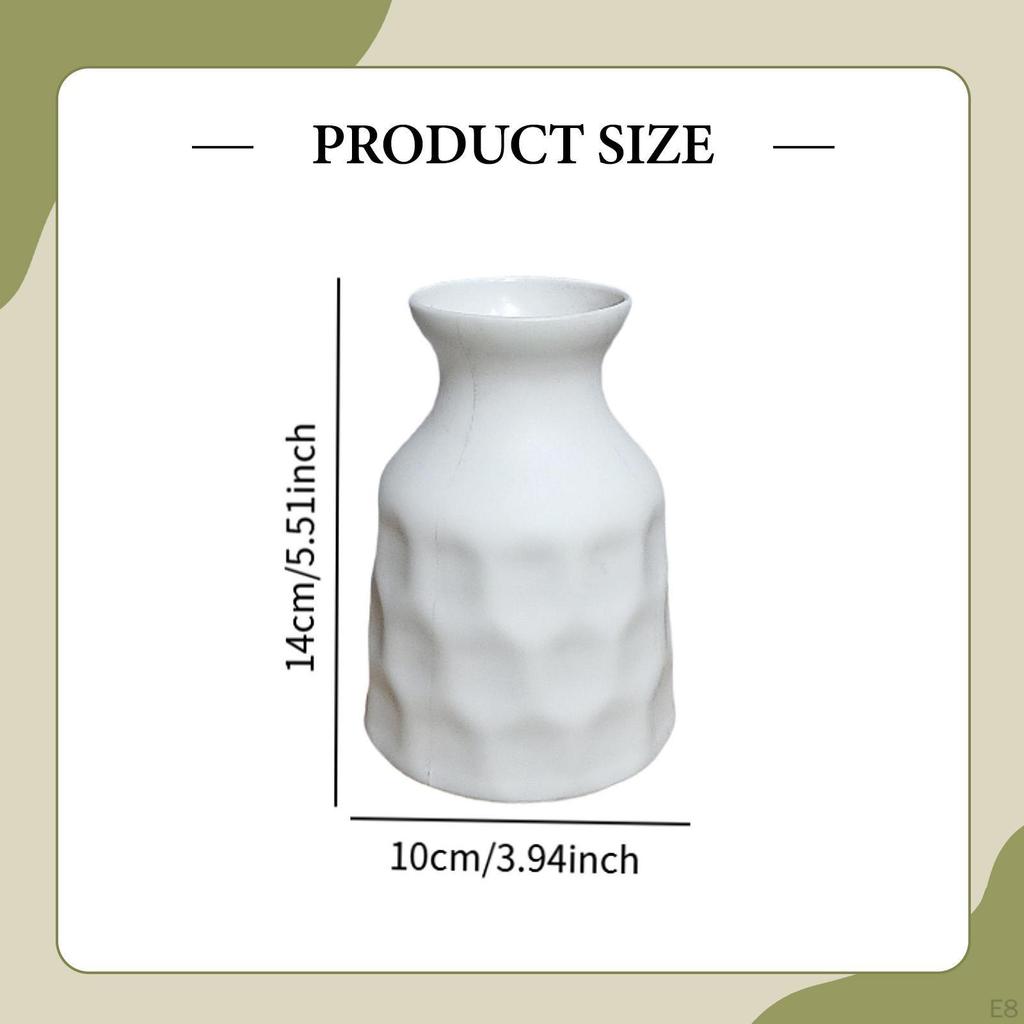 Aesthetic Vase Desk Centerpiece Simple Collection Table Decorative Flower Pot for Living Room