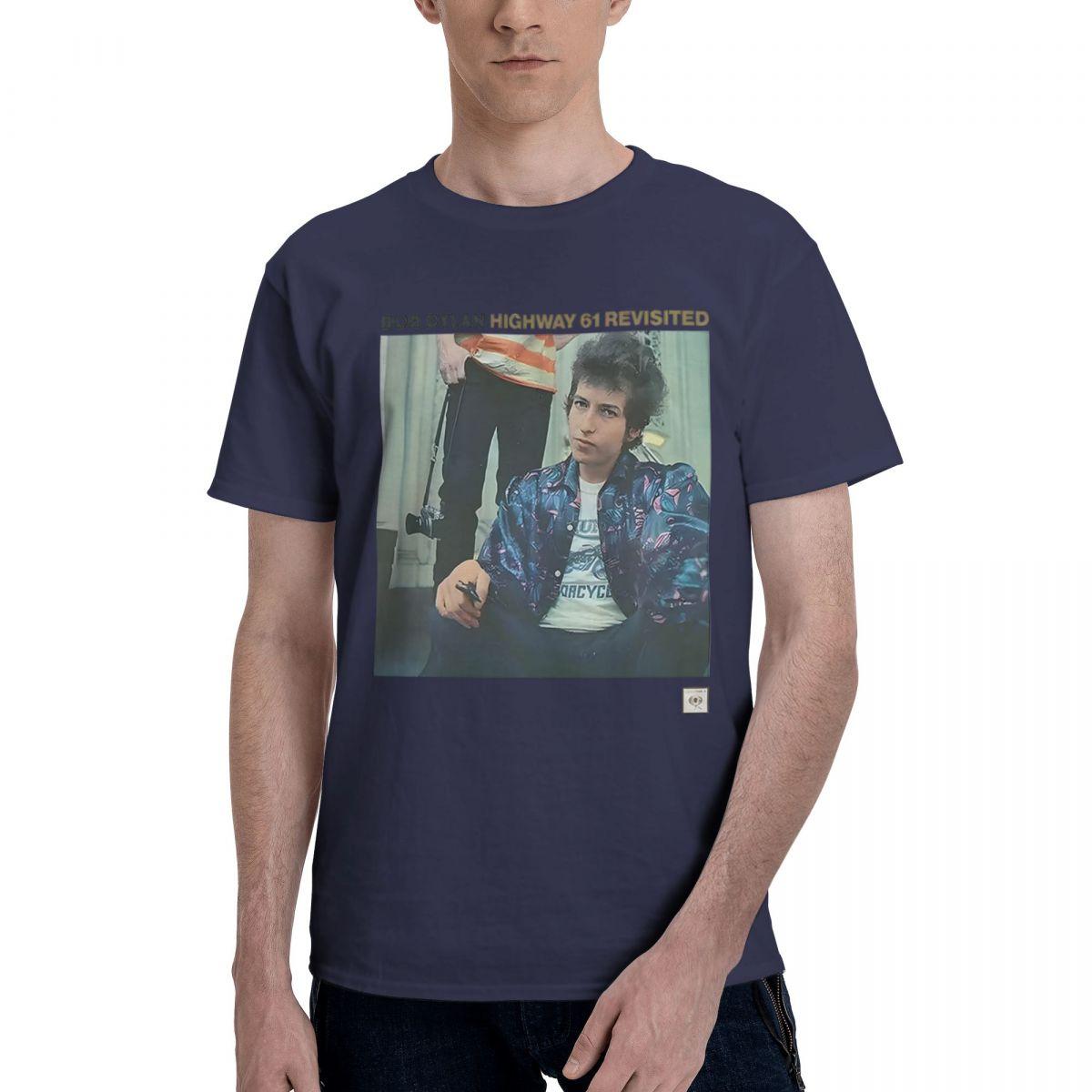 

Bob Dylan Highway 61 Revisited 100 Cotton Casual Breathable Confortable Summer Funny Mens TShirts Funny Gifts 4XL