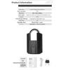 Waterproof Smart Fingerprint Padlock Mobile Phone Bluetooth All-through Lock Electronic Lock Luggage Cabinet Lock Drawer Fingerprint Lock Large