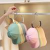 5 Pcs Baseball Cap Hat Rack Organizer Stainless Steel Hat Hanger Hanging Cap Holder Non-Slip Wall Mount Hook Organizer for Caps