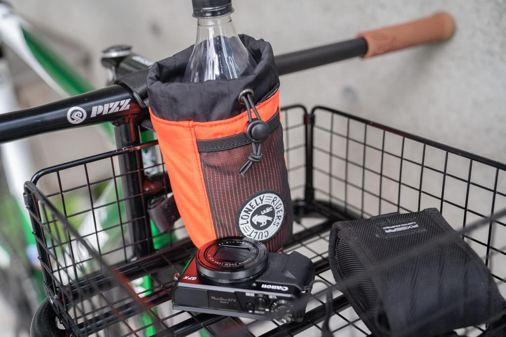 ULAC NEO PORTER Bicycle Feed Bag for Top and Green and Black C-HOLD Tube, Handlebar, Stem, Saddle,