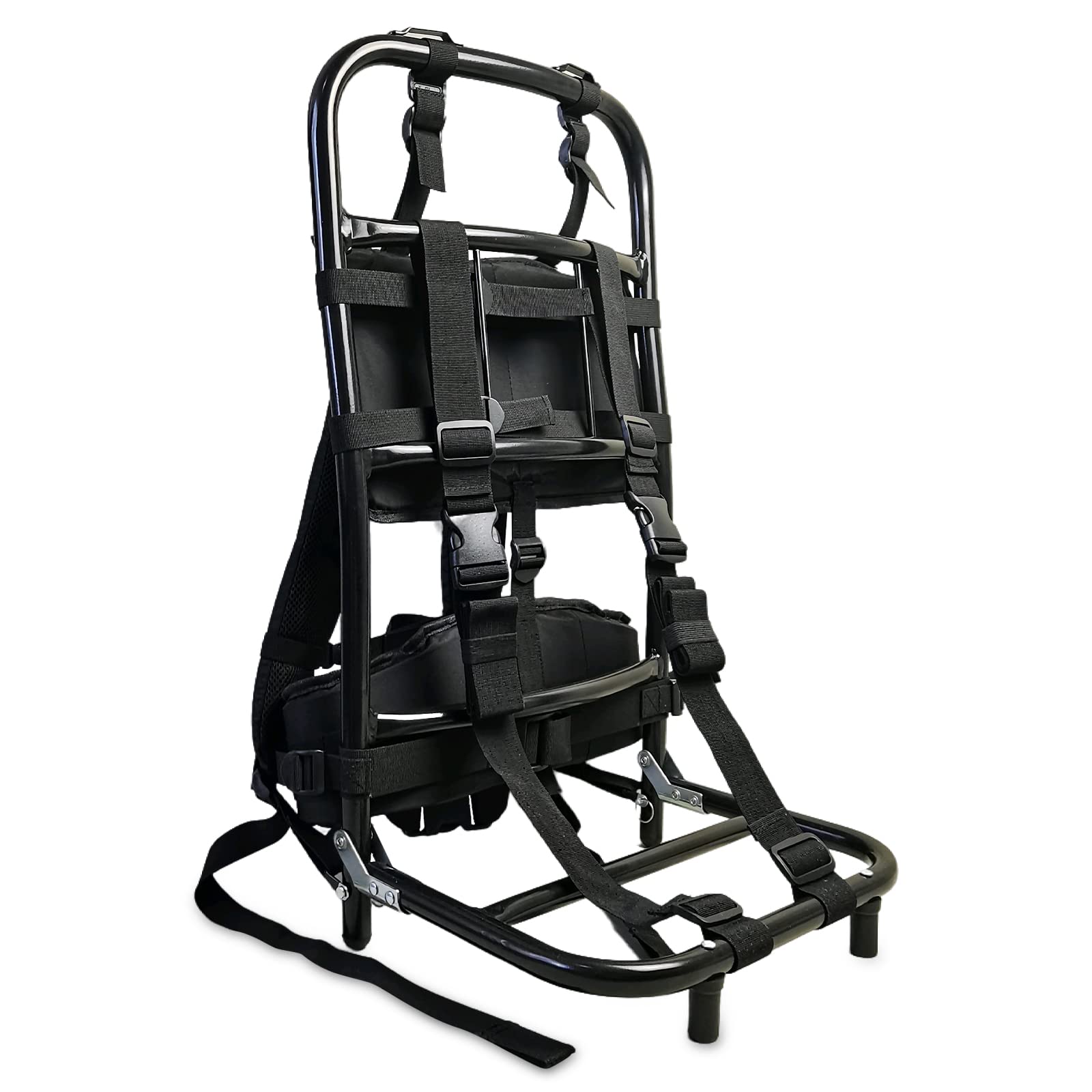 

[PAKESI] Carry, backpack, for mountaineering, aluminum alloy, portable, foldable, load capacity 60kg, sturdy, backpack outer frame, for fishing,