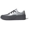 Labcourt Trainers Comfortable Liquid Silver Slip Resistant Durable Low Top Skate Shoes Unisex Trainers Silver-Gray IF1655