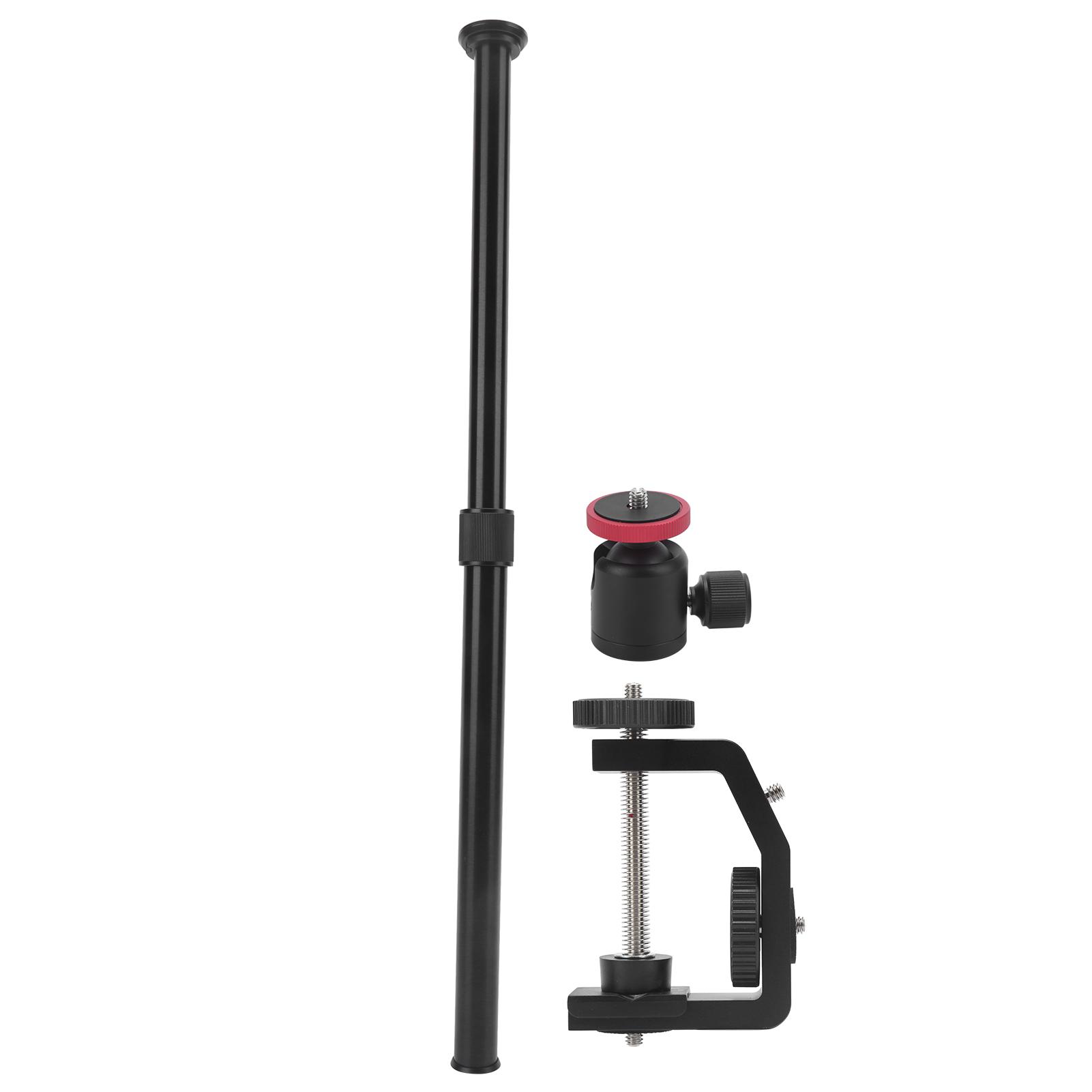 

Настольный регулируемый держатель с зажимом C, заполняющий свет, 14-дюймовая винтовая подставка из сплава с шаровой головкой, набор подставок