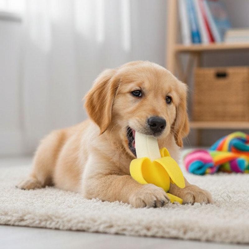 Realistic Chewing Toy for Pets, Durable Teething Toy for Dogs and Cats, Interactive Molar Supplies for Pets